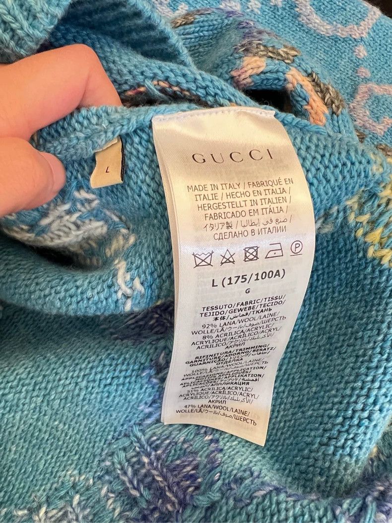 Gucci Gucci SS22 Gucci Chinese New Year Series Full Print GG Tige Size US L / EU 52-54 / 3 - 6 Thumbnail