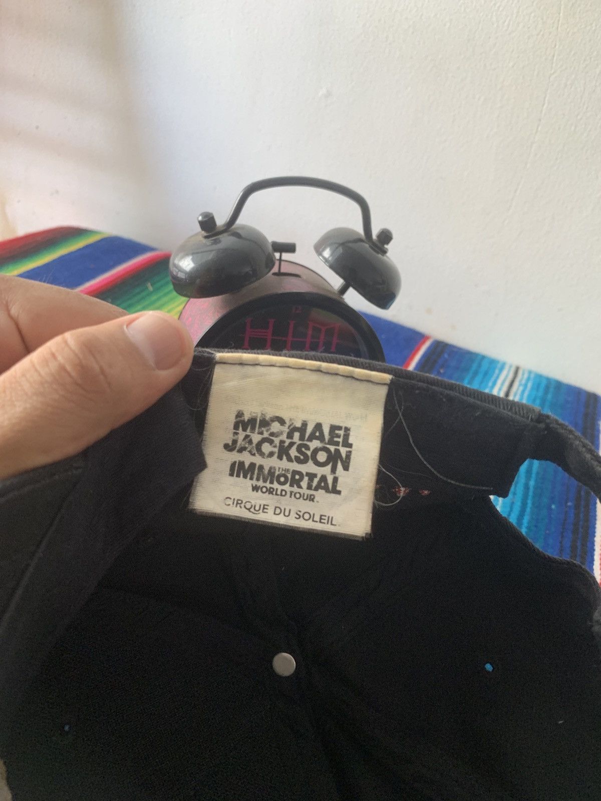 Michael Jackson Vintage Michael Jackson the immortal world tour Snapback Hat Size ONE SIZE - 10 Thumbnail