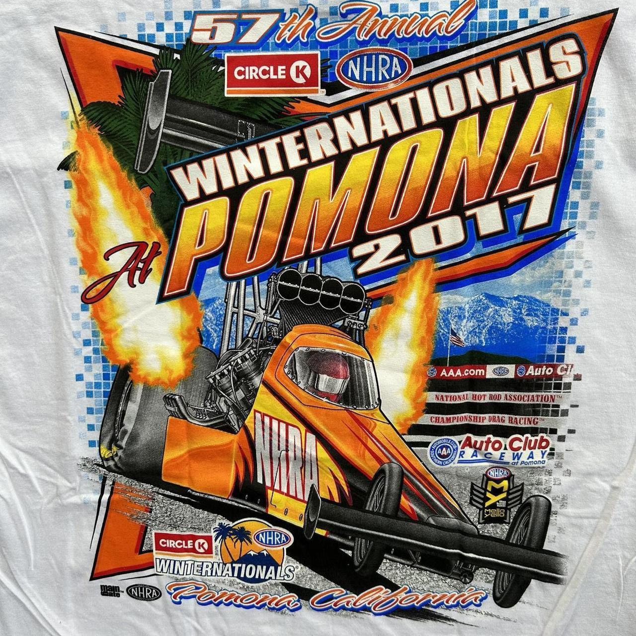 NASCAR Vintage Y2K NHRA Drag Racing California Graphic T Shirt Size ONE SIZE - 2 Thumbnail