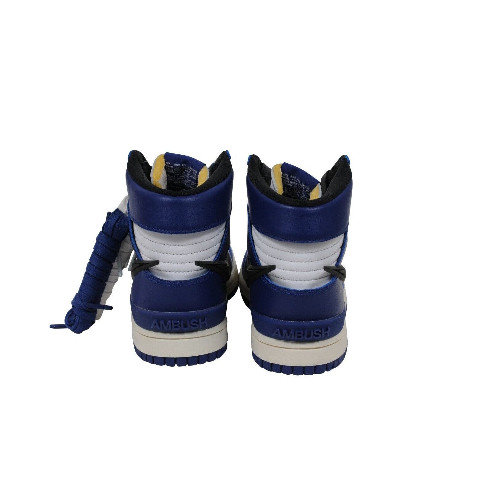 Ambush Design × Nike Ambush Dunk High Top Sneakers Royal Blue Size US 6.5 / EU 39-40 - 6 Thumbnail