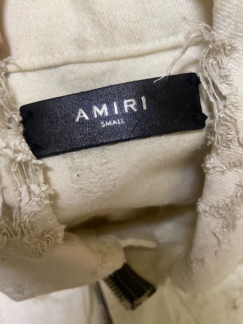 Amiri Amiri 15 white oily jacket-2506 Size US S / EU 44-46 / 1 - 3 Thumbnail