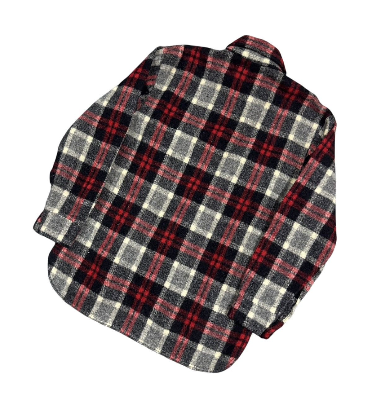 Japanese Brand Swandri Tartan Half Zipper Wool Pullover Shirt Size US S / EU 44-46 / 1 - 11 Thumbnail