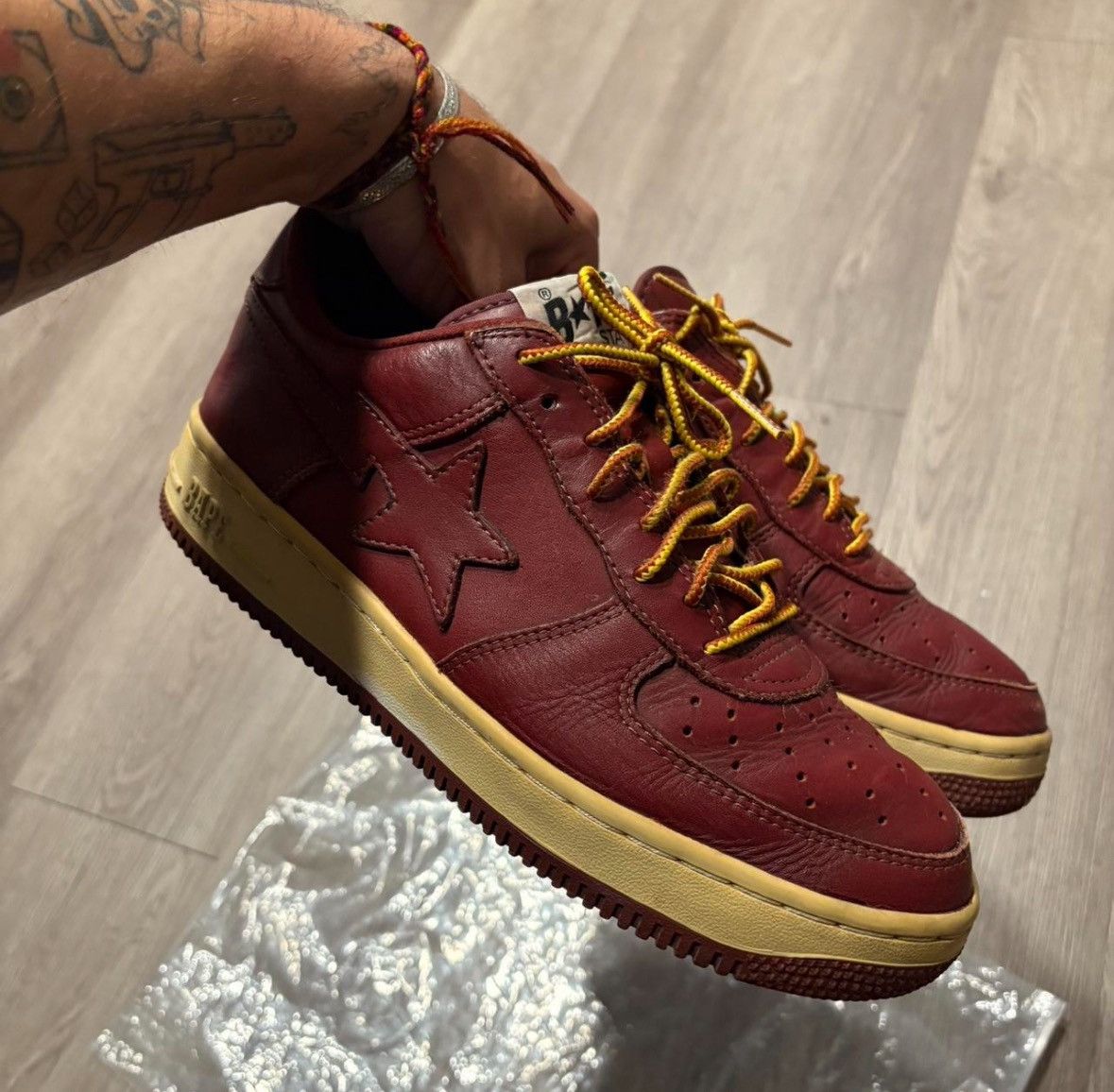 Bape 2008 bapestas Size US 9.5 / EU 42-43 - 4 Thumbnail