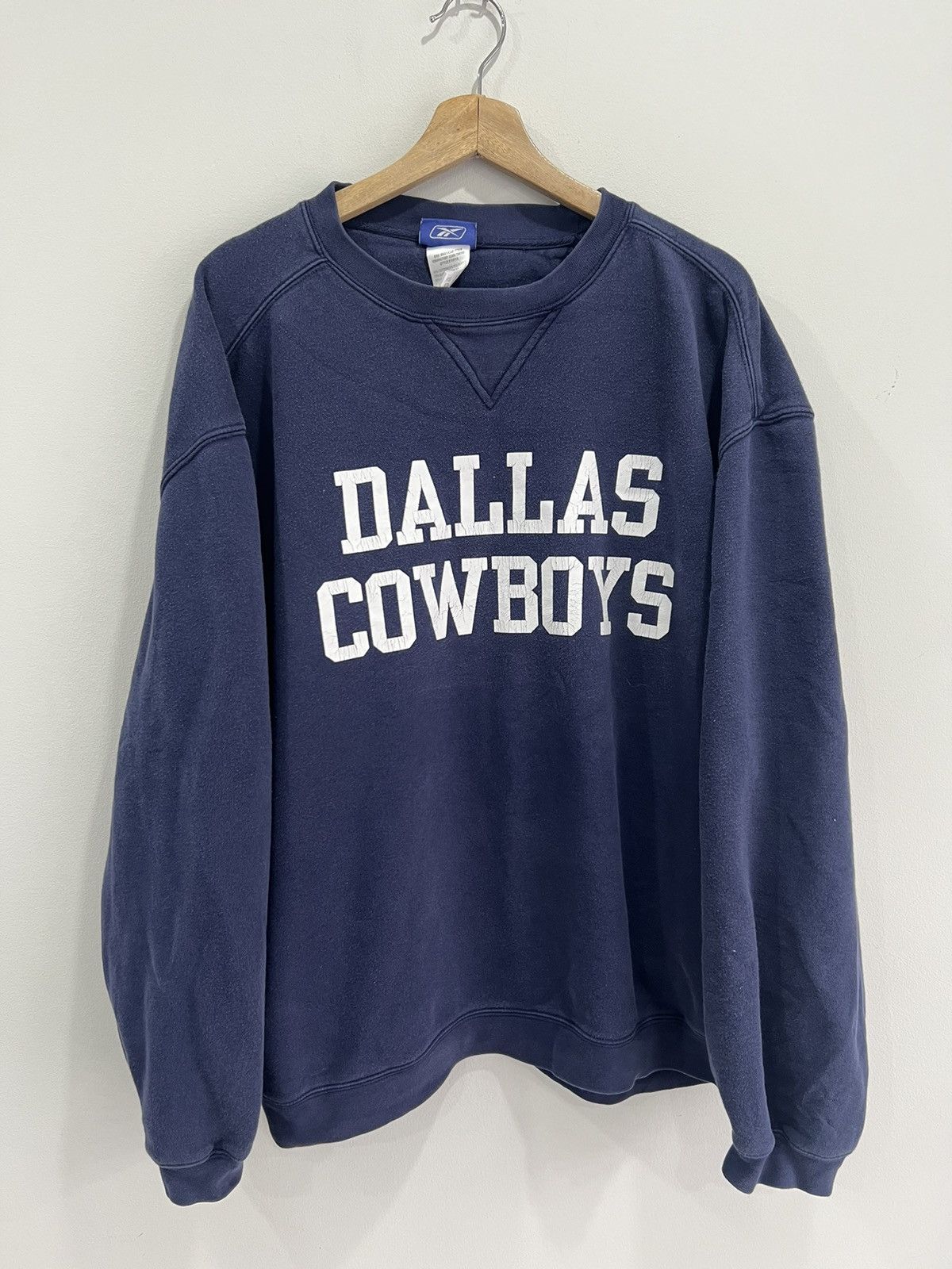 Reebok Vintage Reebok Dallas Cowboys Sweater Size US XL / EU 56 / 4 - 1 Thumbnail