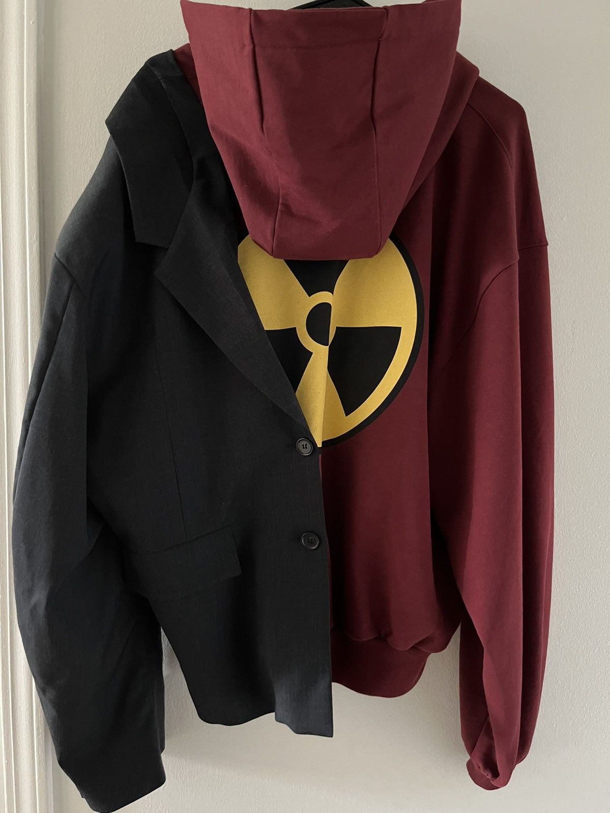 Gosha Rubchinskiy Gosha Rubchinskiy Hybrid Hoodie Size US M / EU 48-50 / 2 - 2 Thumbnail