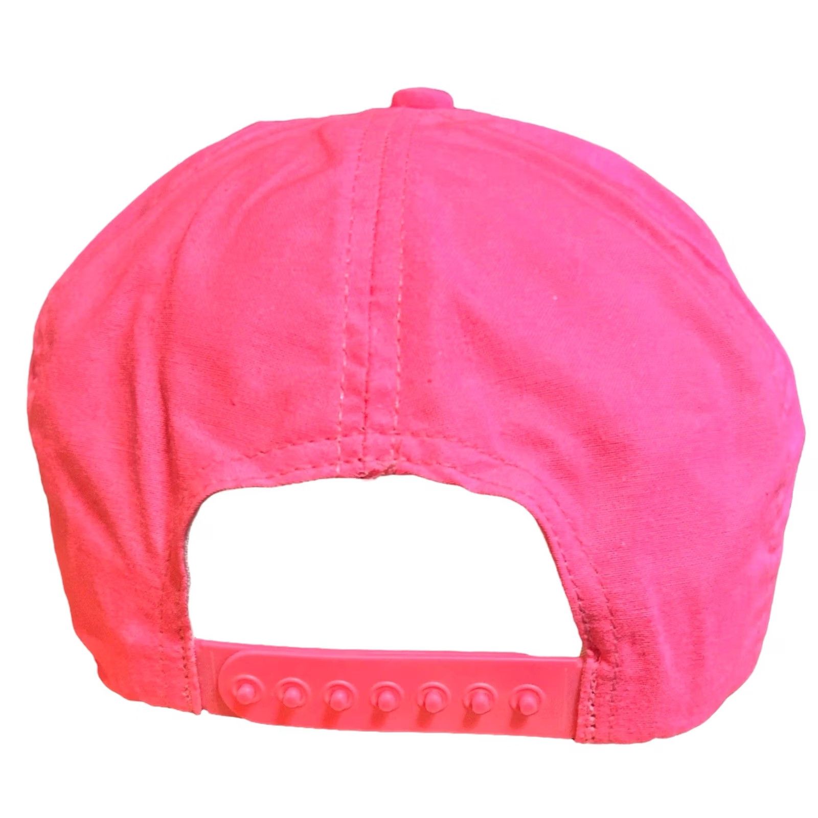 Pinko VINTAGE Diversified Recreation Inc Neon Pink Trucker Hat Baseball Cap Snapback Men's VTG Hat Size ONE SIZE - 6 Thumbnail