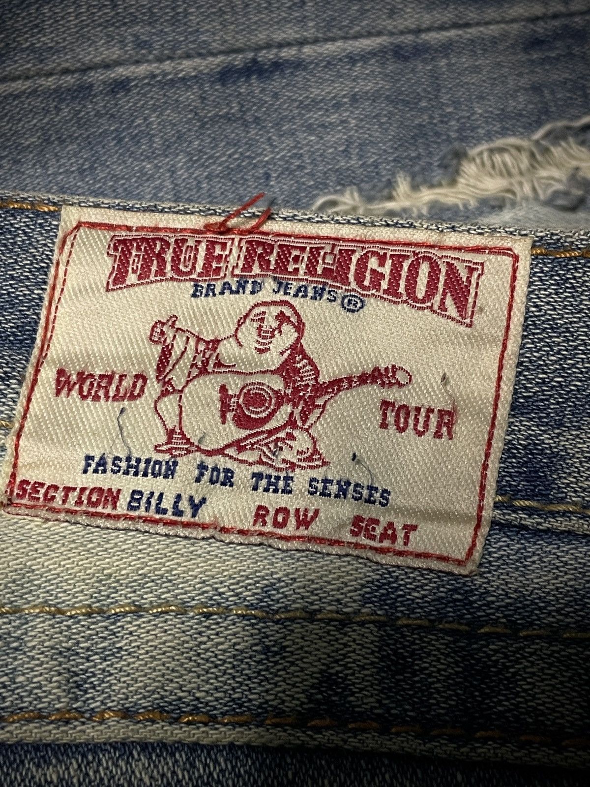 True Religion 2000’s True Religion - Distressed Flared Pants Size US 29 - 14 Thumbnail