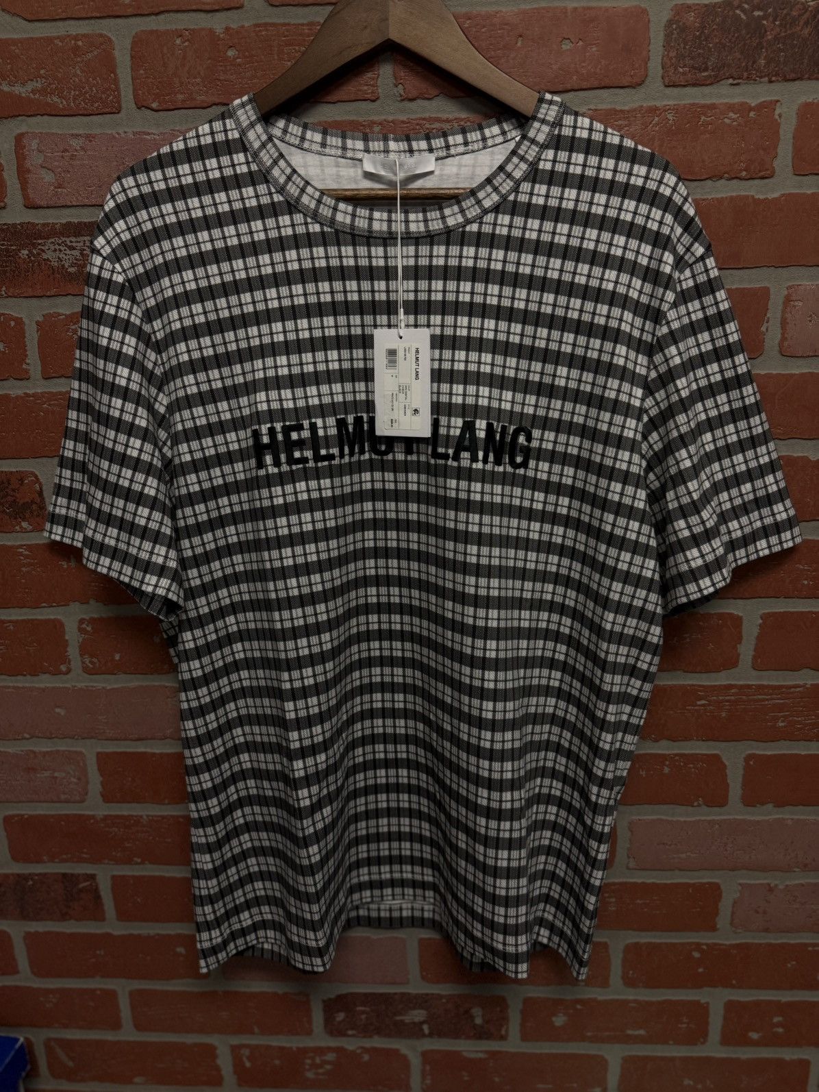 Helmut Lang Helmut Lang Tee Short Sleeve Tee Grey Size M Size US M / EU 48-50 / 2 - 4 Thumbnail
