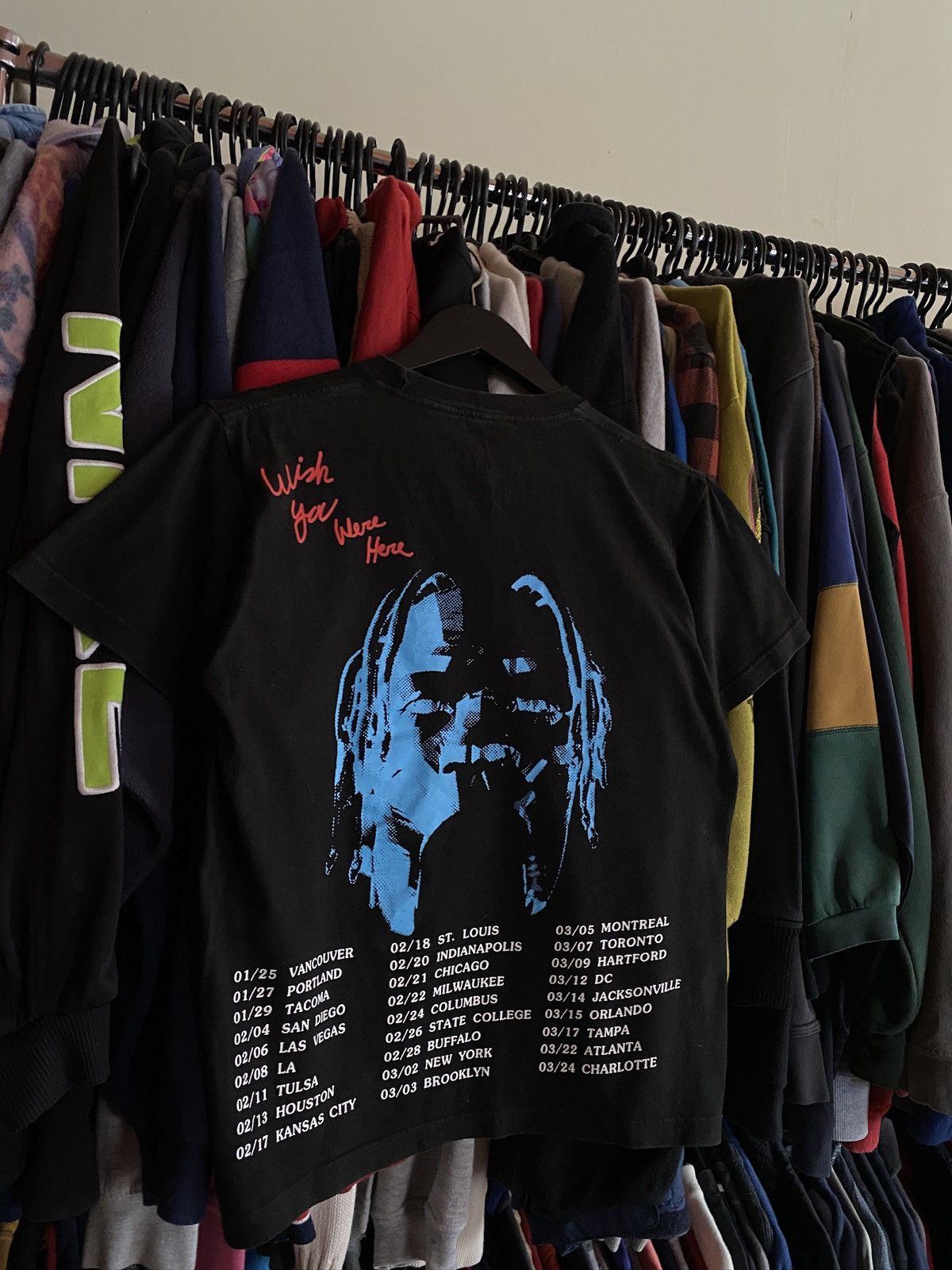 Travis Scott ASTROWORLD TOUR VINTAGE T-SHIRT TRAVIS SCOTT Size US XS / EU 42 / 0 - 4 Thumbnail
