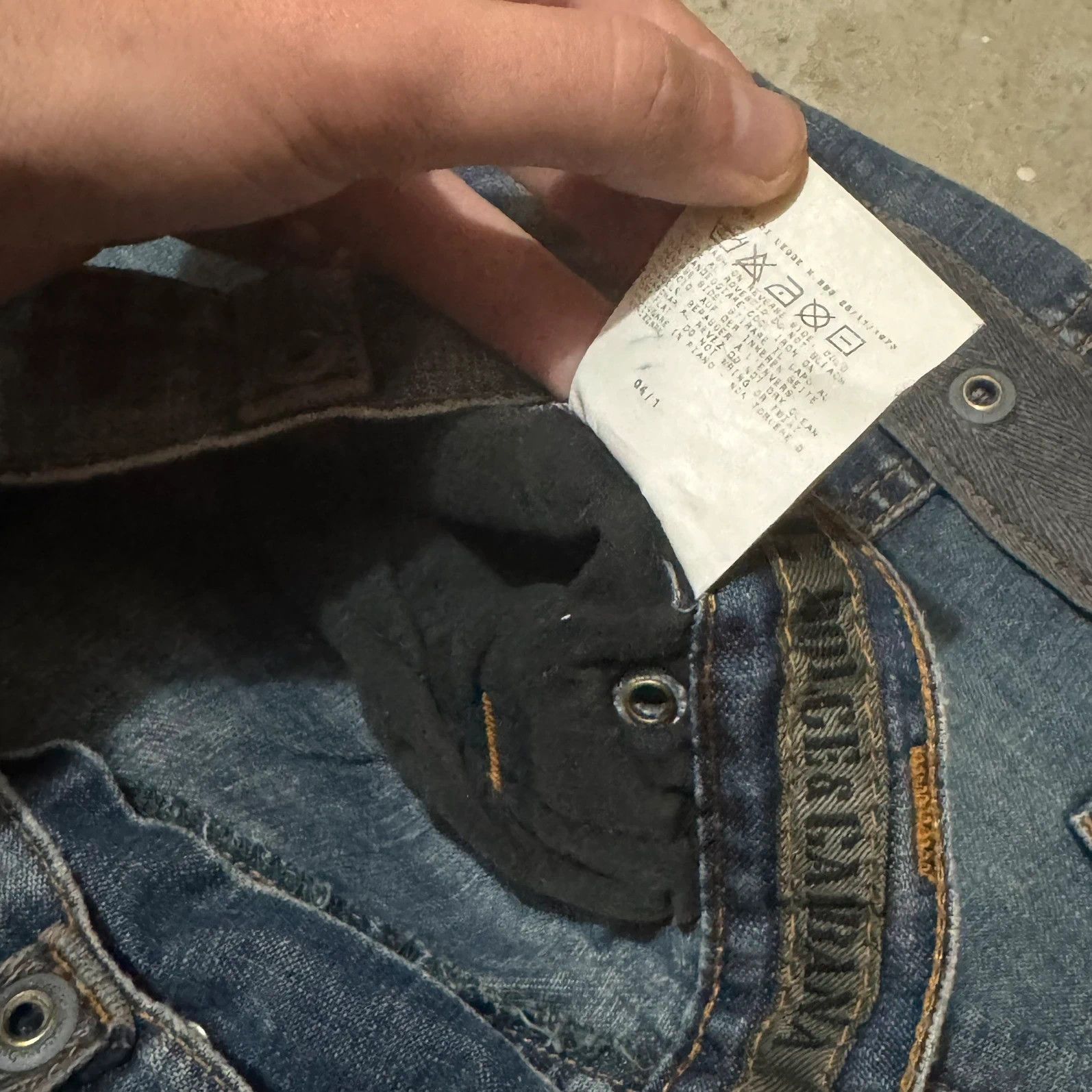 Dolce & Gabbana S/S 04 Dolce & Gabbana cargo bondage relaxed jeans Size US 32 / EU 48 - 9 Thumbnail