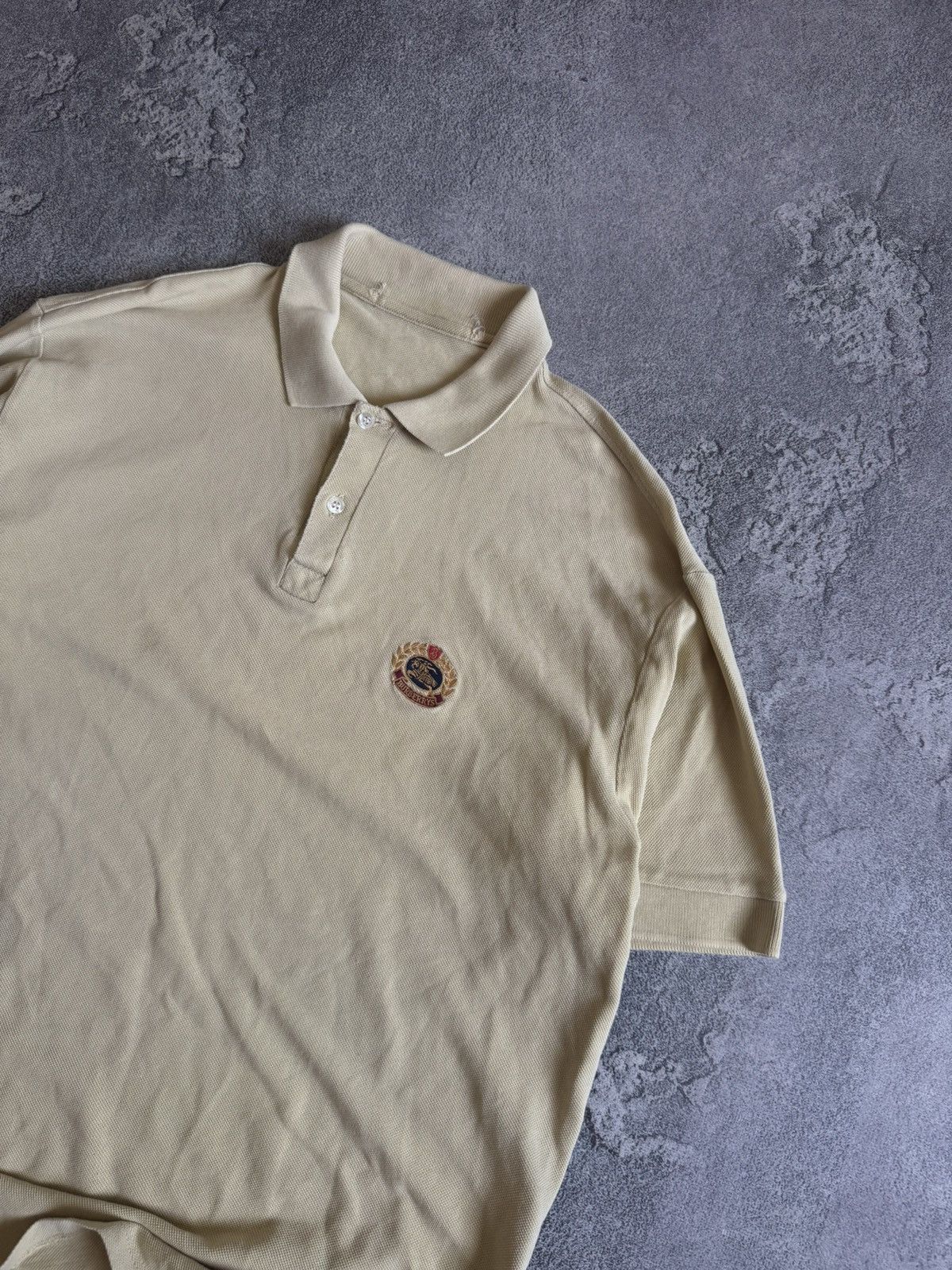 Burberry Burberrys 90s vintage retro polo tee t-shirt distressed Size US XL / EU 56 / 4 - 4 Thumbnail