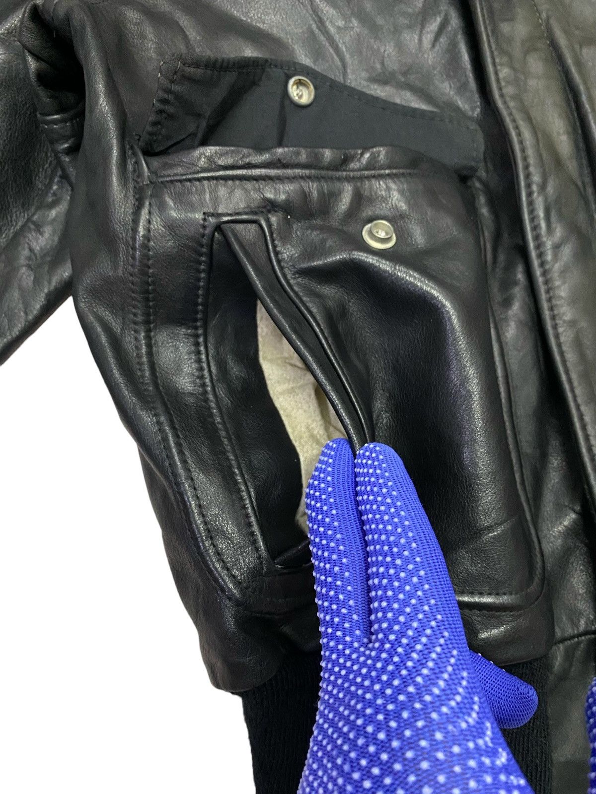 Schott Vintage Schott Leather A-2 Bomber Jacket Size US M / EU 48-50 / 2 - 13 Thumbnail