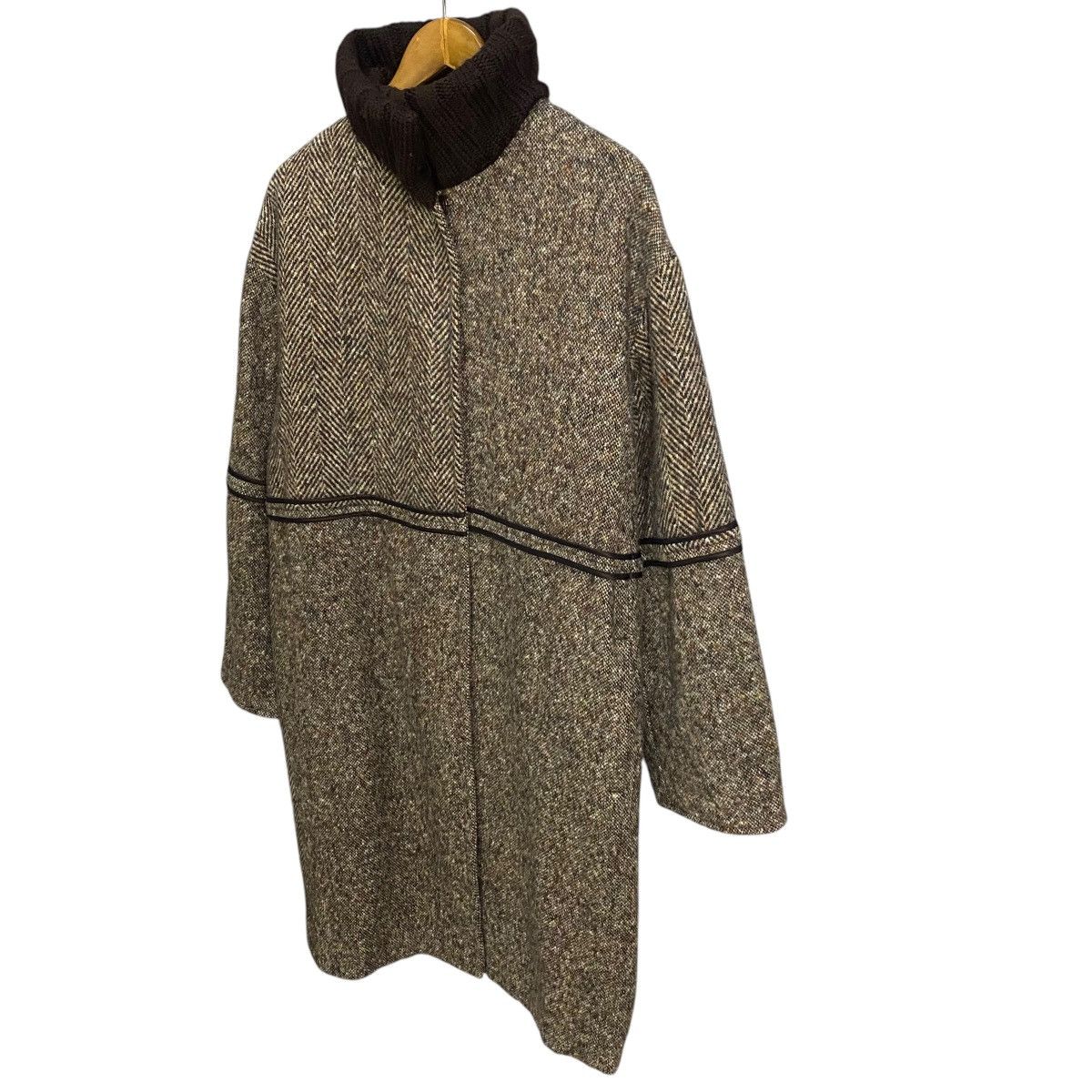 Designer × Jean Charles De Castelbajac Castelbajac x CarmA SpA Italian logo wool tweed coat Size US M / EU 48-50 / 2 - 3 Thumbnail