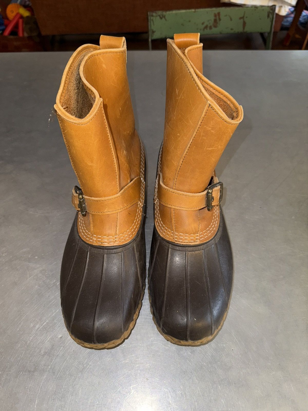 L.L. Bean L.L. Bean Maine Hunting Shoe (Bean Boot), Size 10M Size US 10 / EU 43 - 8 Thumbnail
