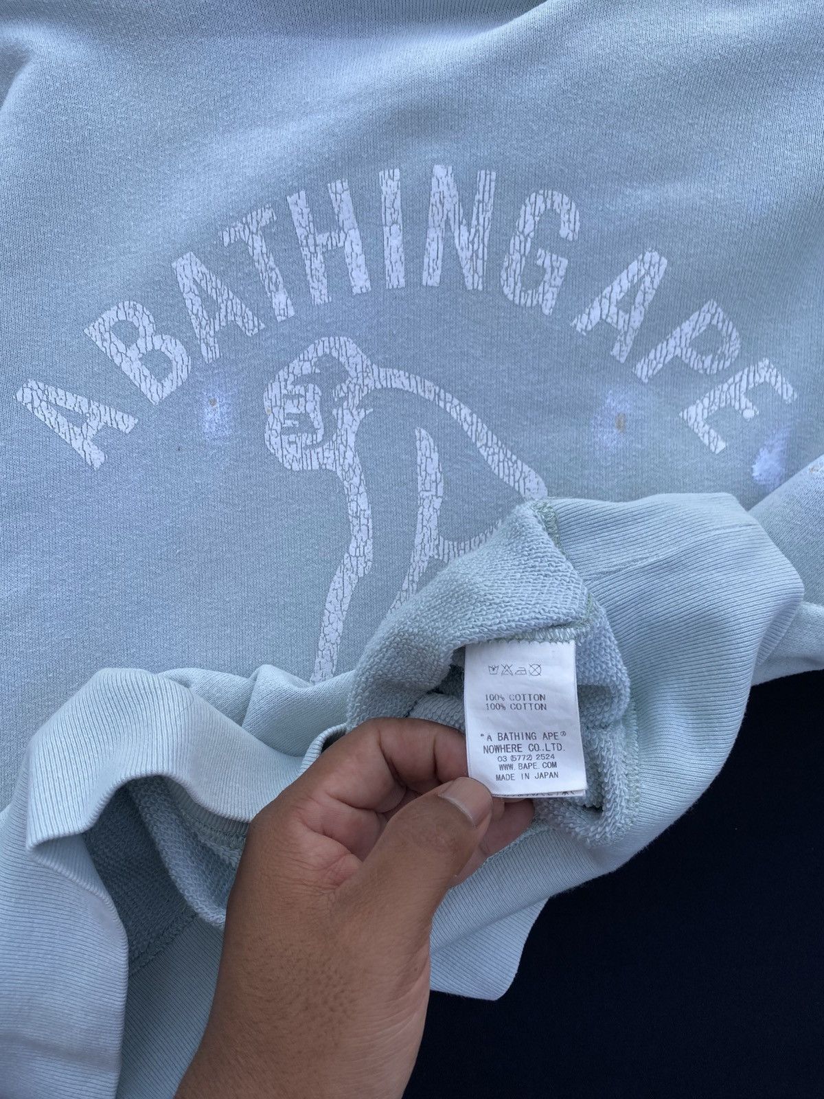 Bape Rare BAPE with the "Ape Shall Never Kill Ape" Hoodie Size US M / EU 48-50 / 2 - 14 Thumbnail
