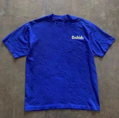 VIBE Blue retro floral print tee Size US L / EU 52-54 / 3 - 8 Thumbnail