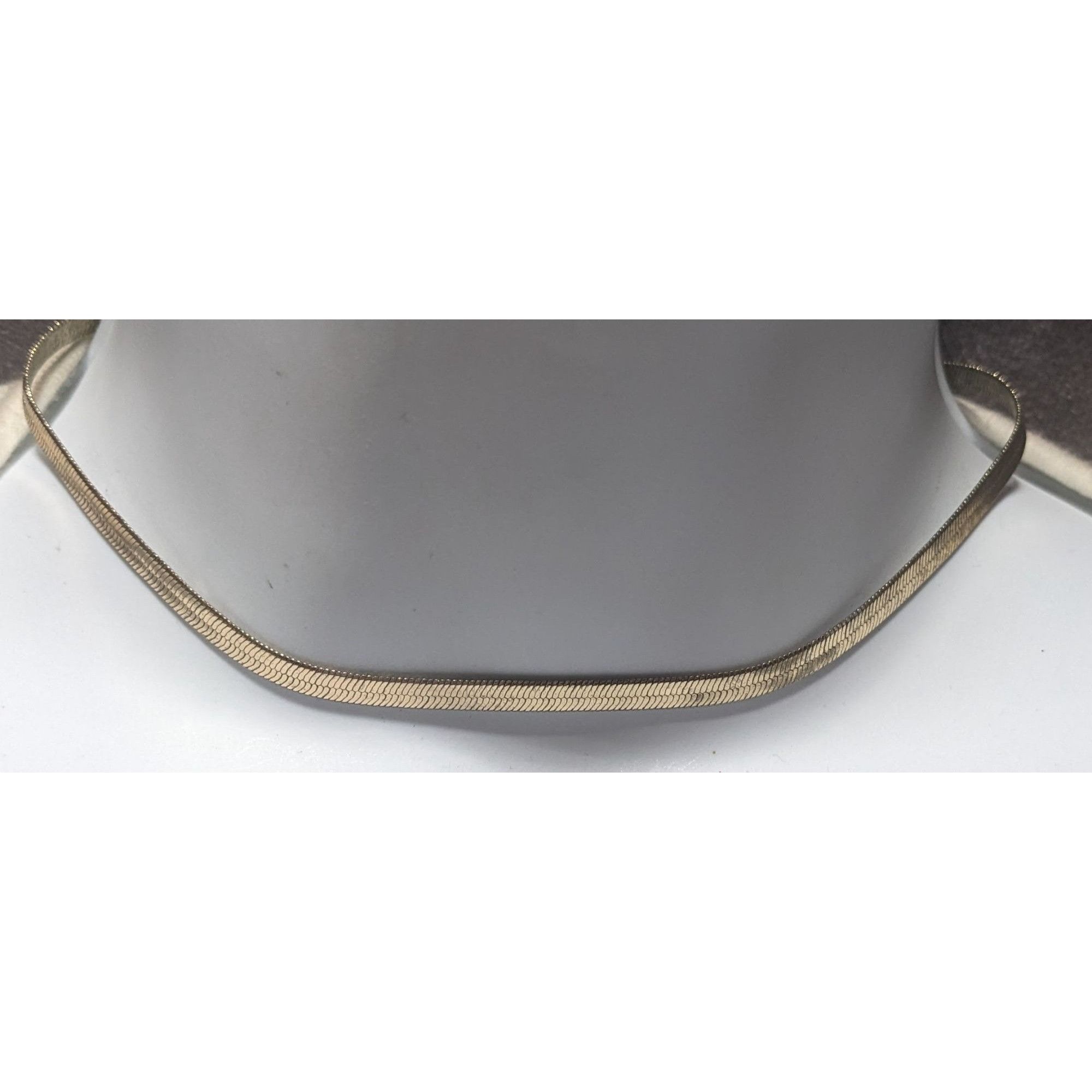 Other Gold Herringbone Chain Necklace Size ONE SIZE - 6 Thumbnail