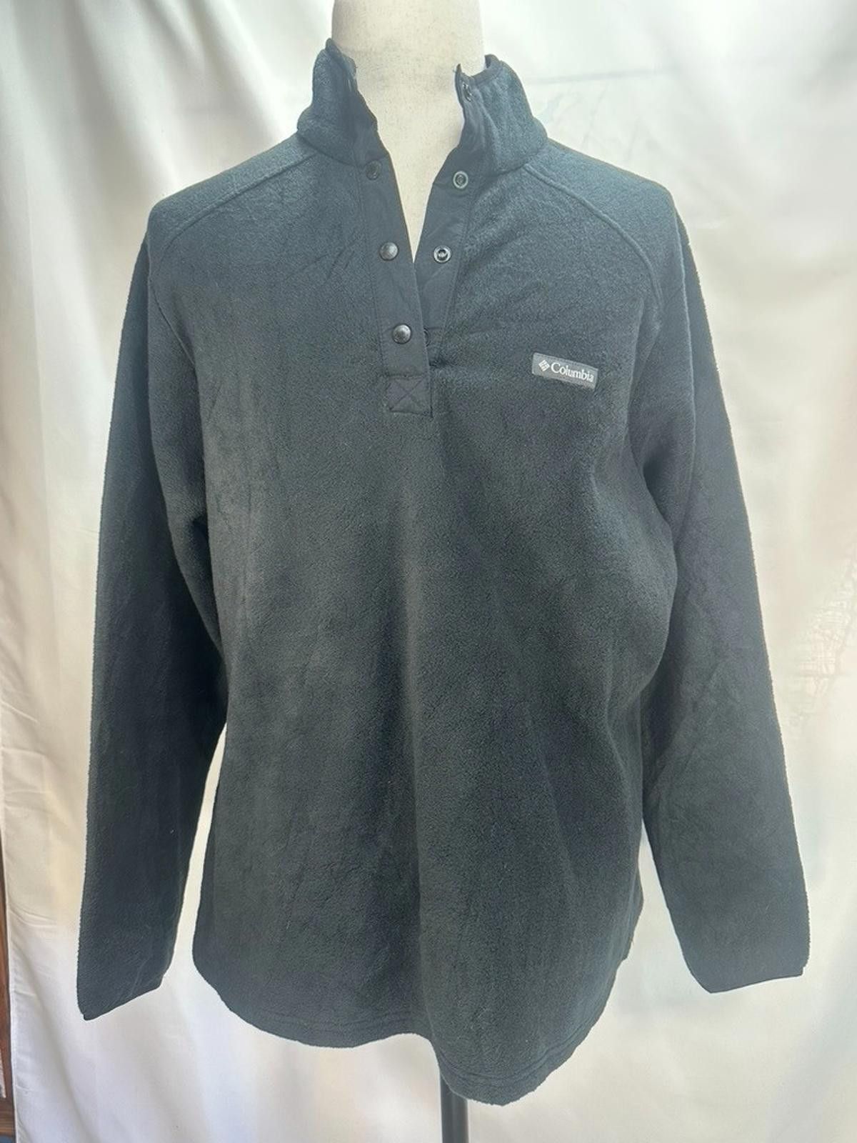 Columbia Columbia 1/4 Snap Fleece Pullover Sweater Black Men's 2XL Size US XXL / EU 58 / 5 - 1 Thumbnail