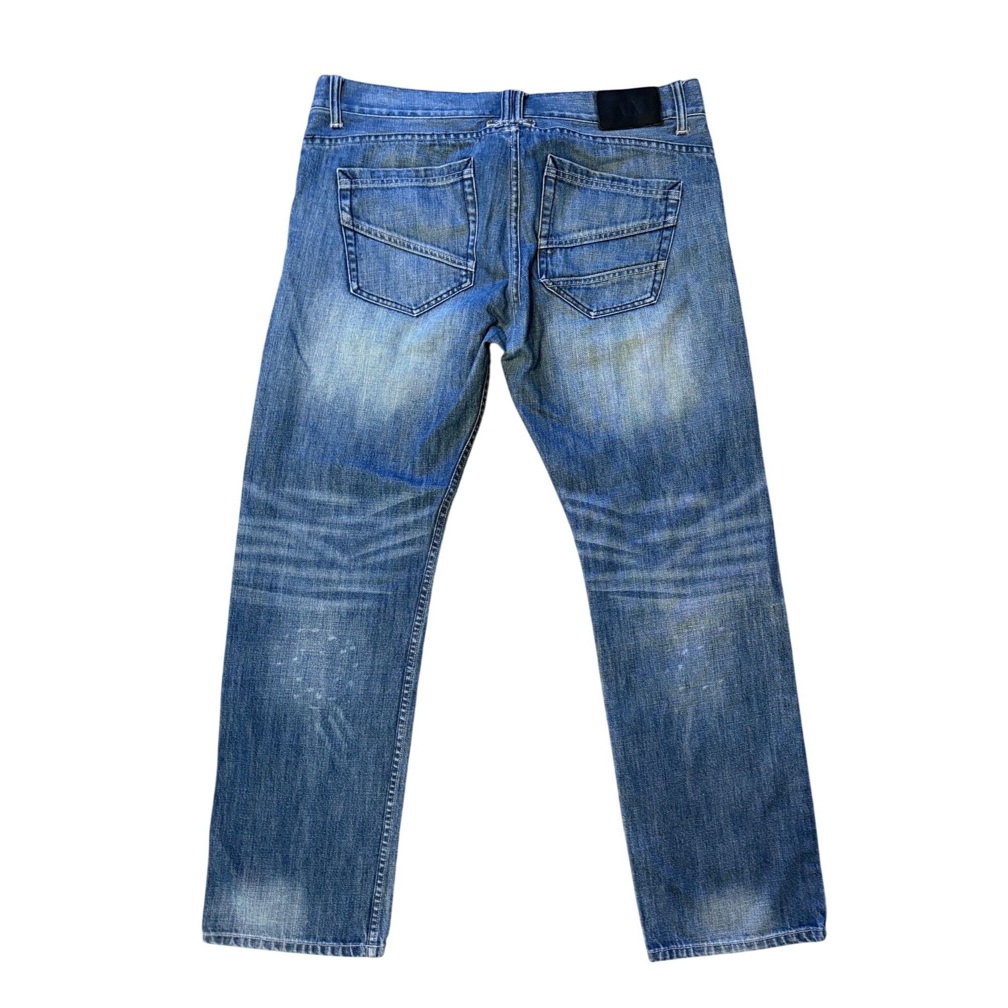 Armani VTG A/X Armani Exchange 36 X 31 Jeans J101 Bootcut Faded Men Size US 36 / EU 52 - 2 Thumbnail