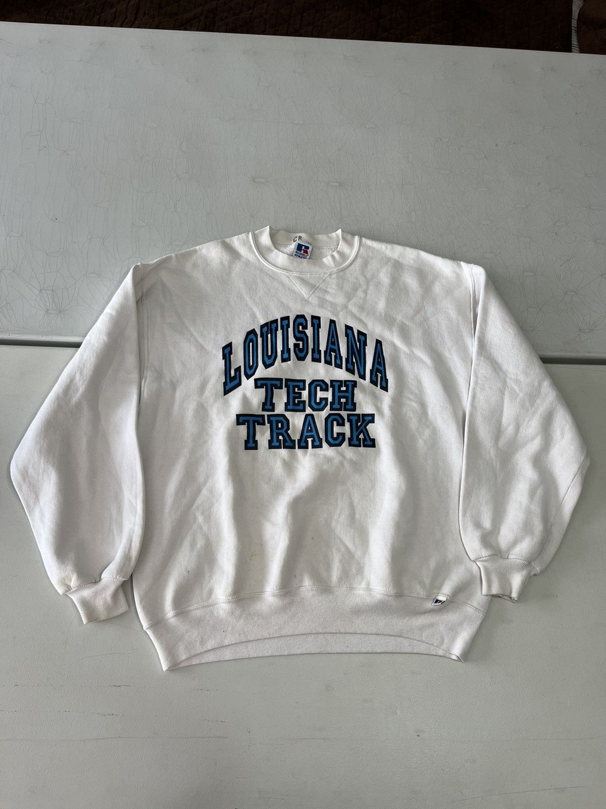 Russell Athletic × Vintage Vintage Russell athletic Louisiana tech track sweatshirt Size US XL / EU 56 / 4 - 1 Thumbnail