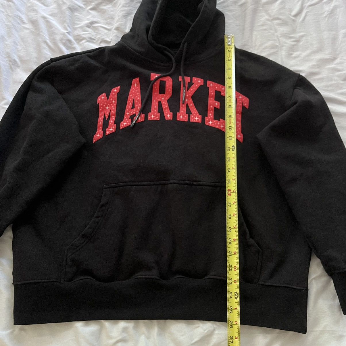 Market Market Arc Puff Print Hoodie FW21 Mens Size Large Black Size US L / EU 52-54 / 3 - 8 Thumbnail