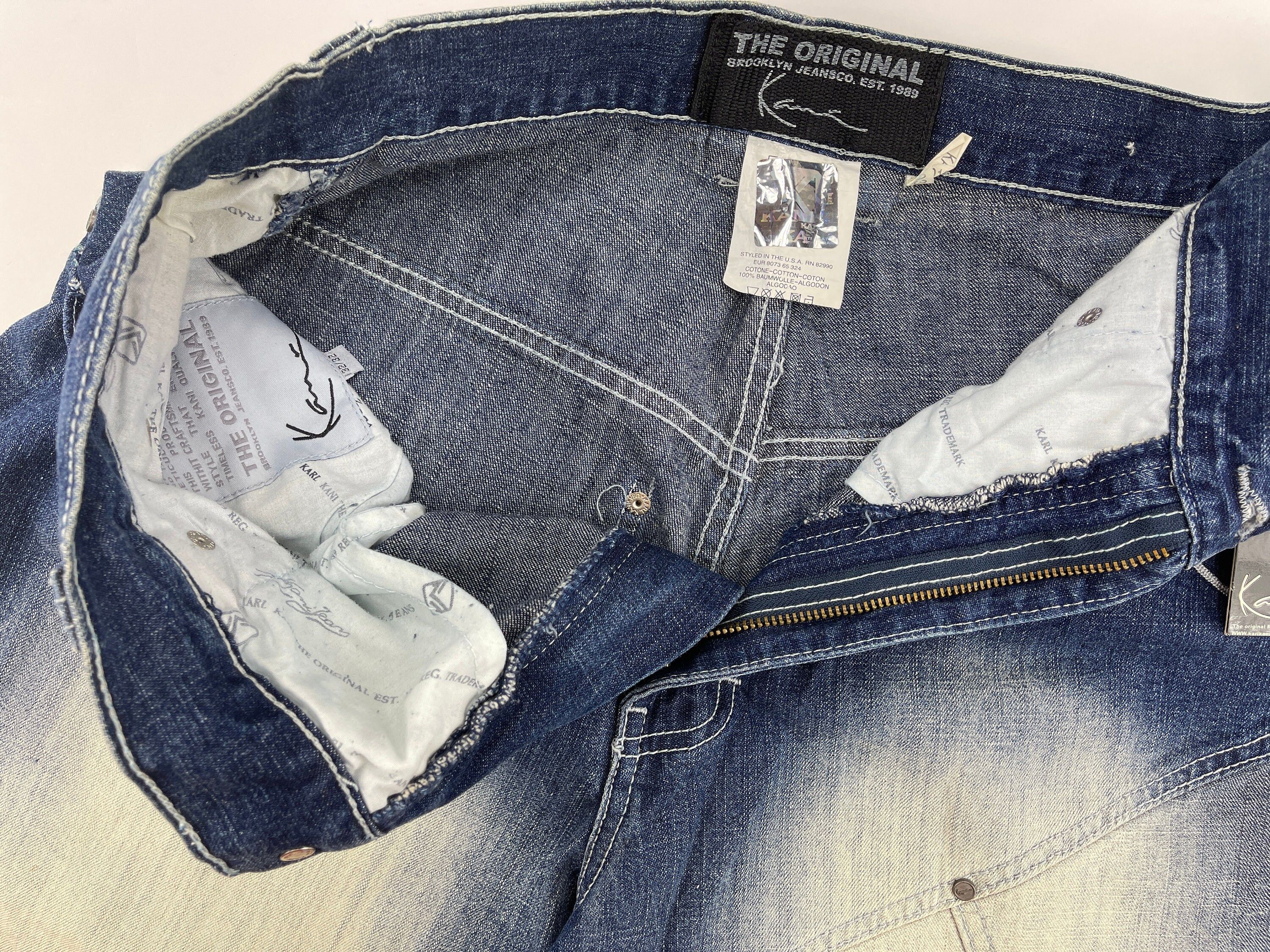 Karl Kani KARL KANI jeans, baggy, vintage Kani jeans, 90s hip hop W 32 Size US 32 / EU 48 - 10 Thumbnail