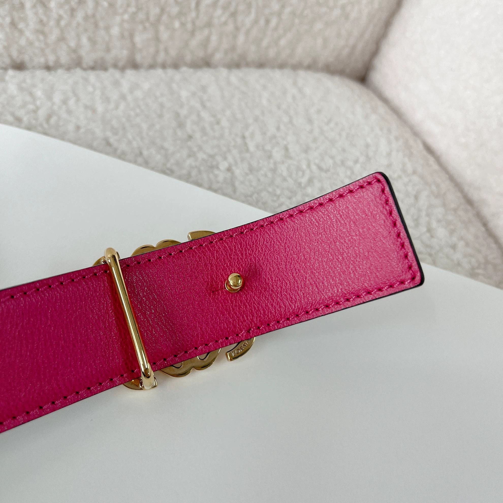 Loewe Loewe Black Double-Faced Belt 90 Size ONE SIZE - 4 Thumbnail