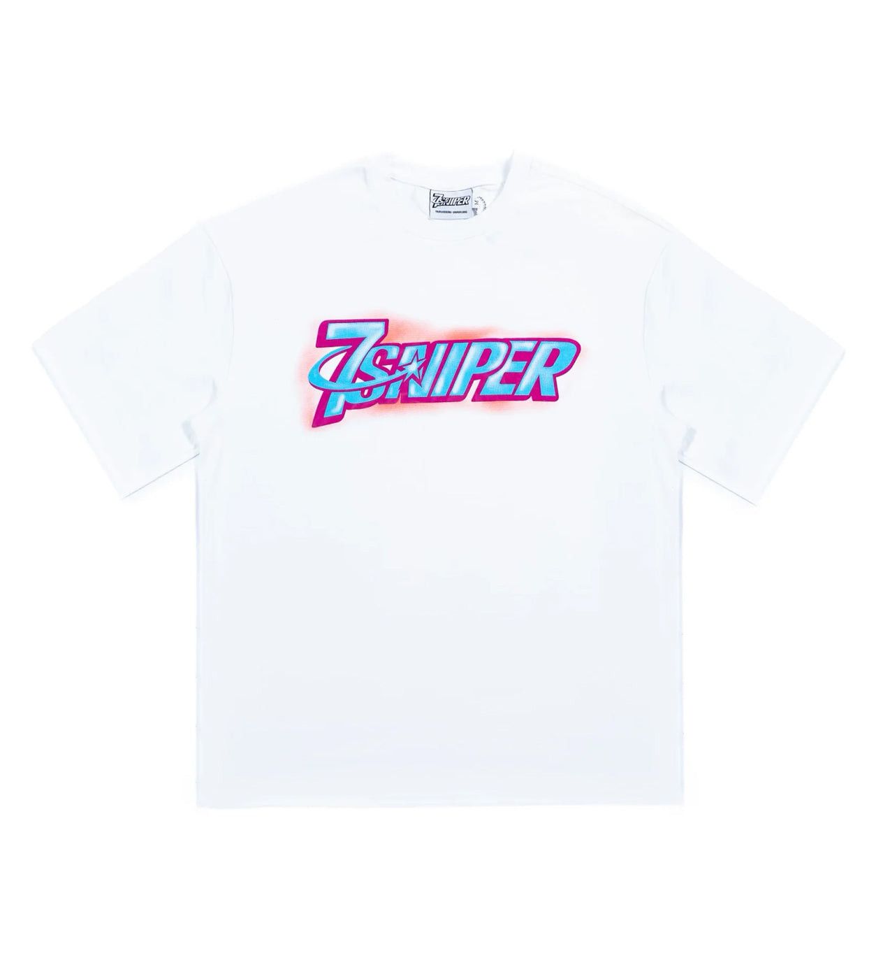 TRIPLE SEVENS x Sniper Gang 7Sniper Airbrush Logo Tee White T-shirts Size US XL / EU 56 / 4 - 1 Thumbnail