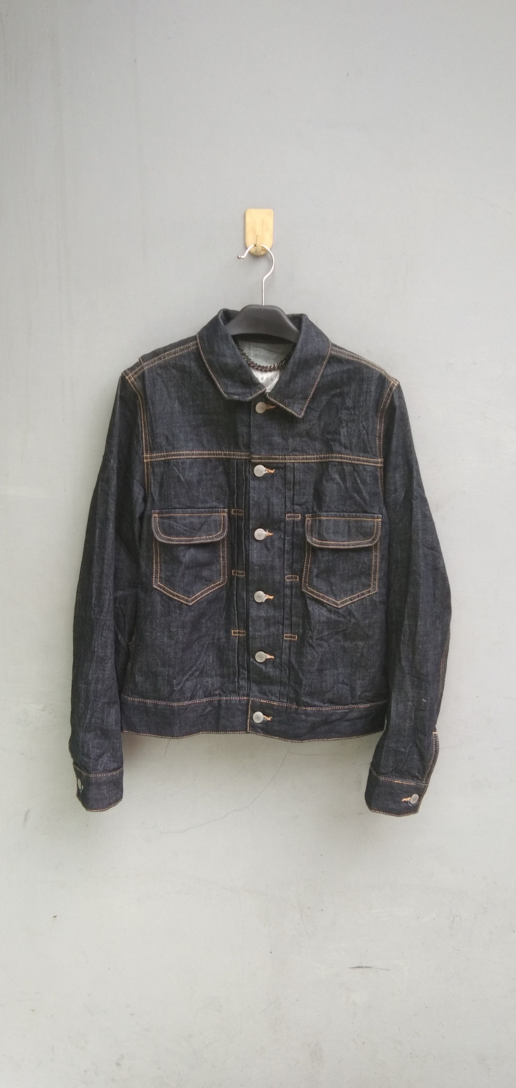 Sandro Sandro A2 blu denim jacket Size S / US 4 / IT 40 - 1 Thumbnail