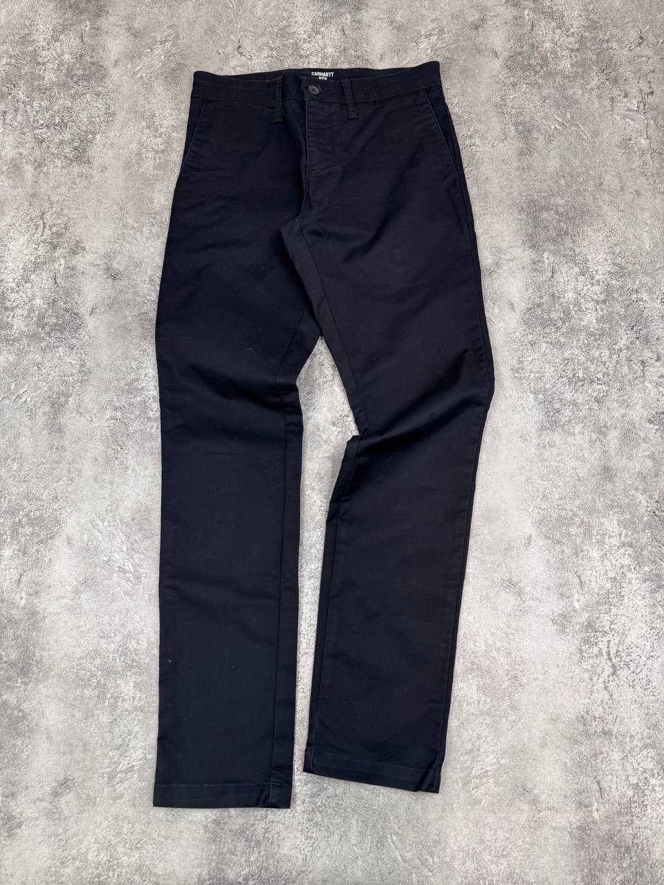 Carhartt Carhartt Men's Pants Slim Fit Navy Size 30 Size US 30 / EU 46 - 5 Thumbnail