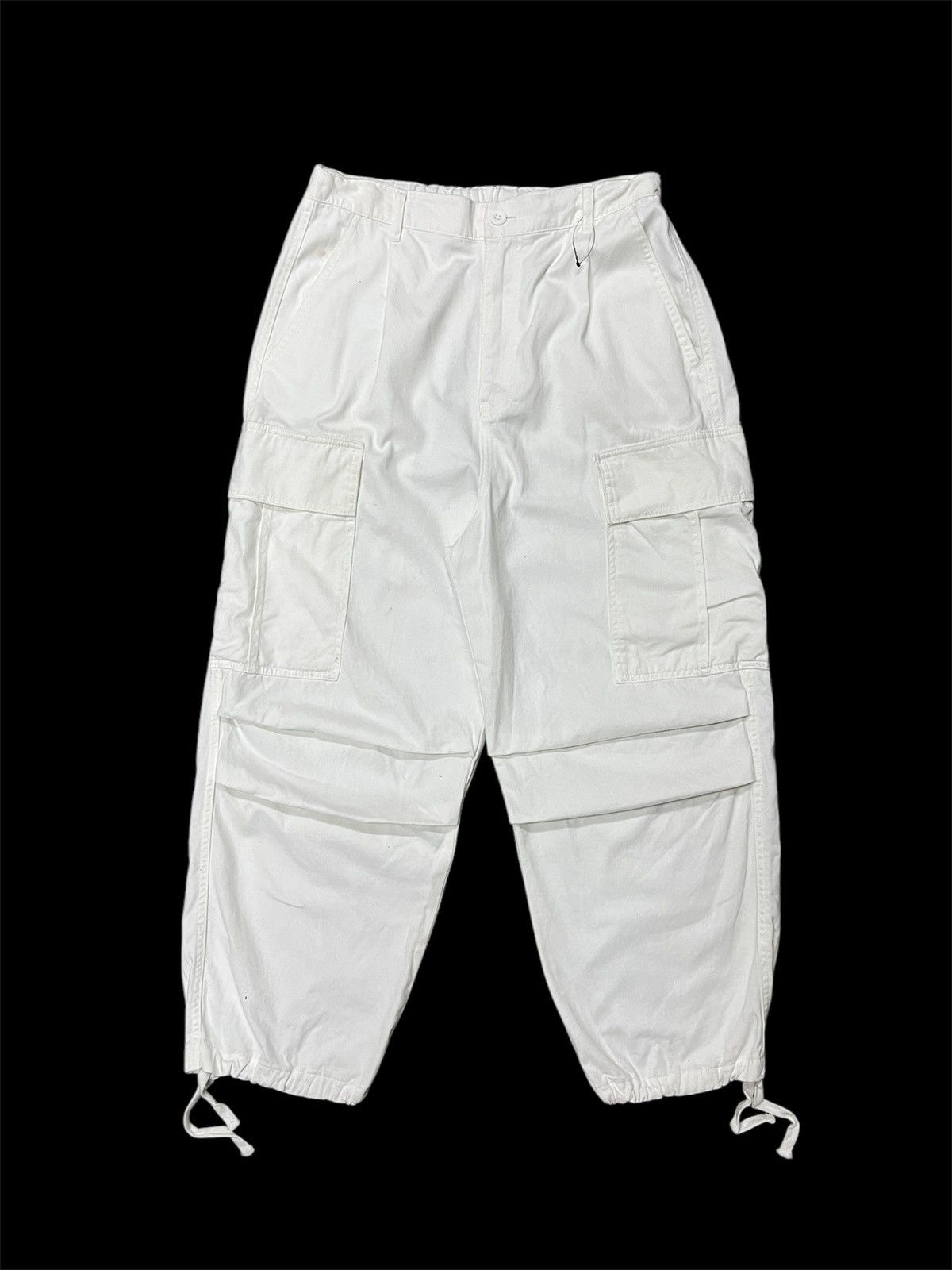 Beauty Beast × Japanese Brand Vintage Balloon Super Wide Cargo Cotton Parachute Pants Size US 30 / EU 46 - 1 Thumbnail