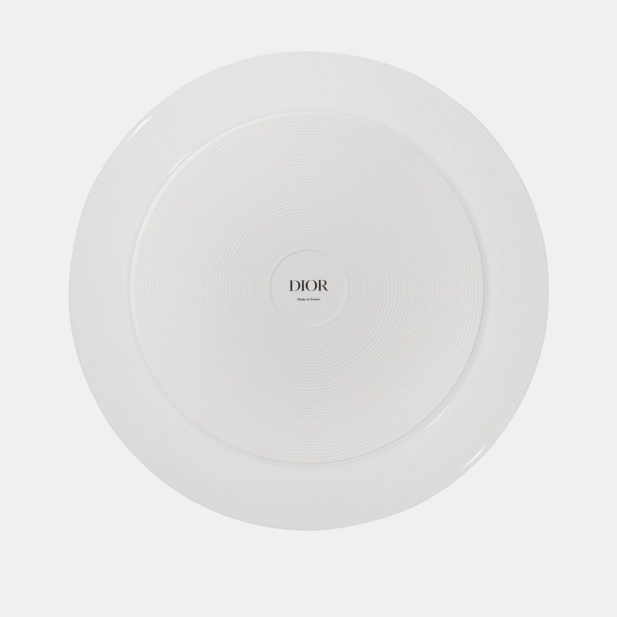 Dior o1bcso1str0225 Size:OS/ Decorative Plate in White/Golden Size ONE SIZE - 2 Thumbnail