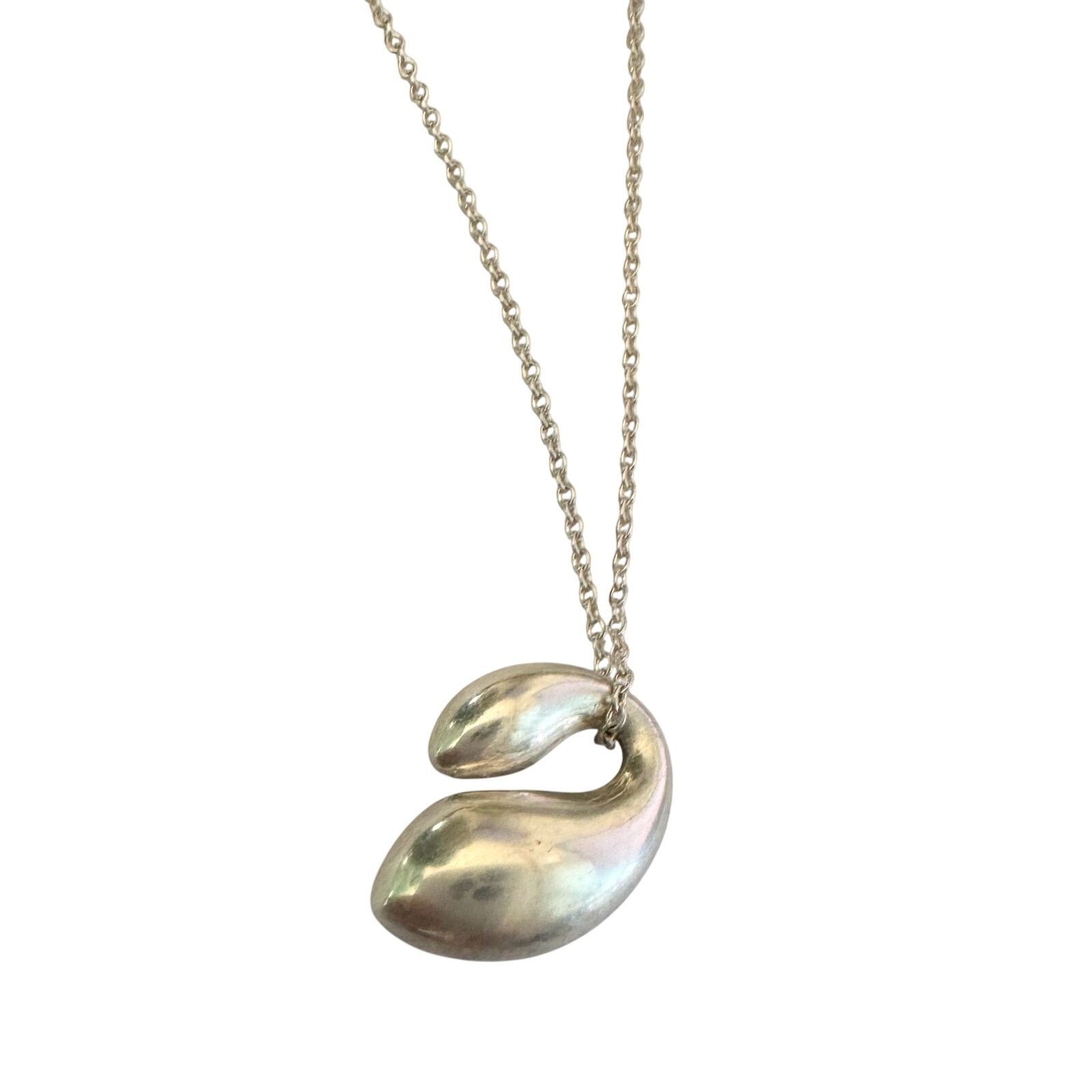 Tiffany & Co. Tiffany & Co Elsa Peretti Double Teardrop Necklace Size ONE SIZE - 12 Thumbnail
