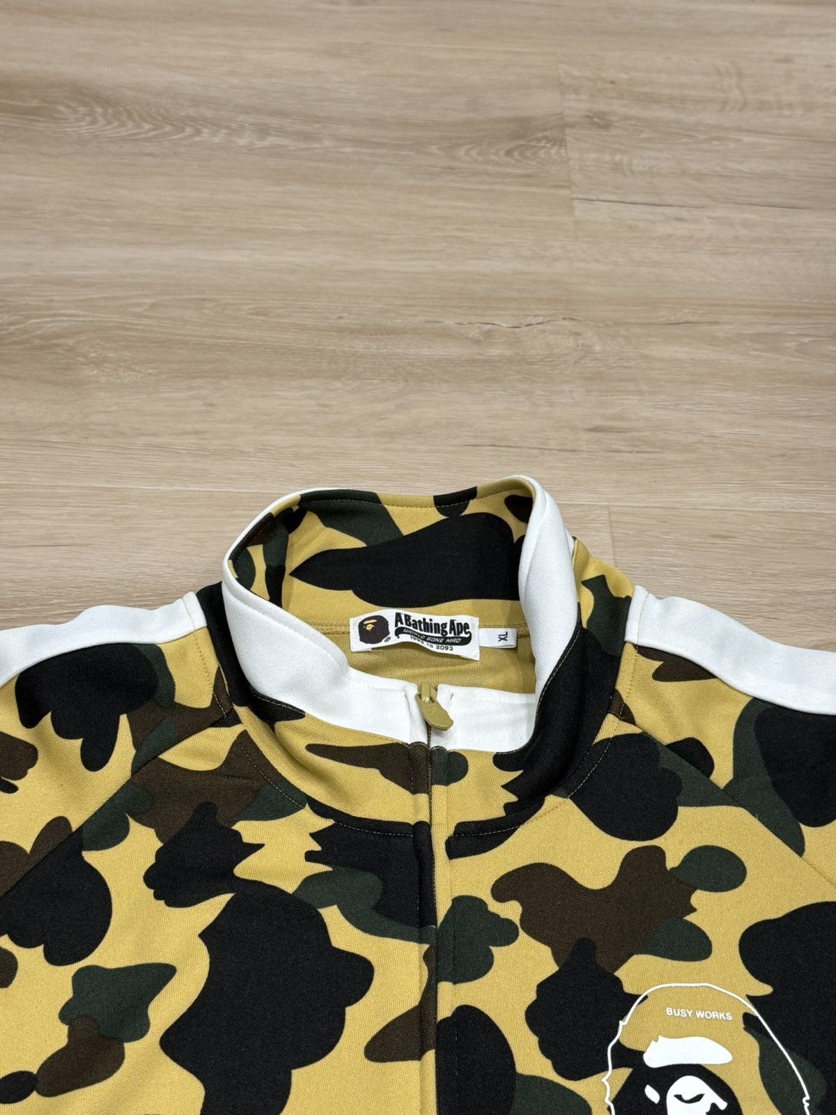 Bape Bape 1st Camo Track Jacket Jersey Top Size US XL / EU 56 / 4 - 5 Thumbnail