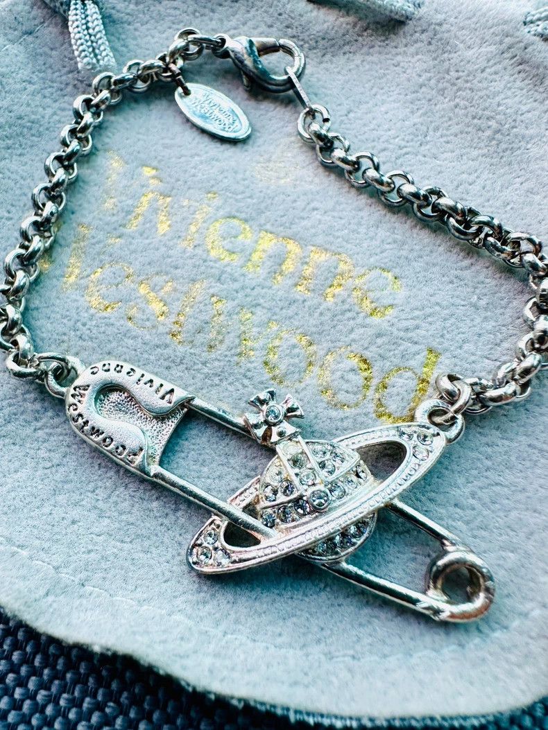 Vivienne Westwood Vivienne Westwood Saturn Pin Bracelet Size ONE SIZE - 3 Thumbnail