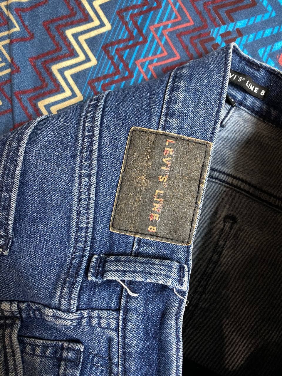 Levi's × Vintage Vintage Levis Line 8 Straight/Slim Fit Denim Jeans Size US 31 - 4 Thumbnail