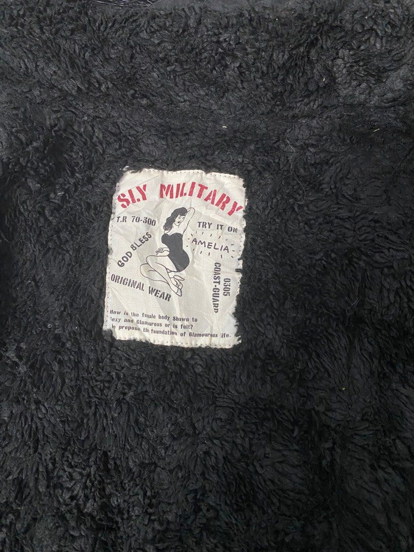 If Six Was Nine × Japanese Brand × Le Grande Bleu (L.G.B.) Japanese Bomber retro punk Fur jacket Size US M / EU 48-50 / 2 - 2 Thumbnail