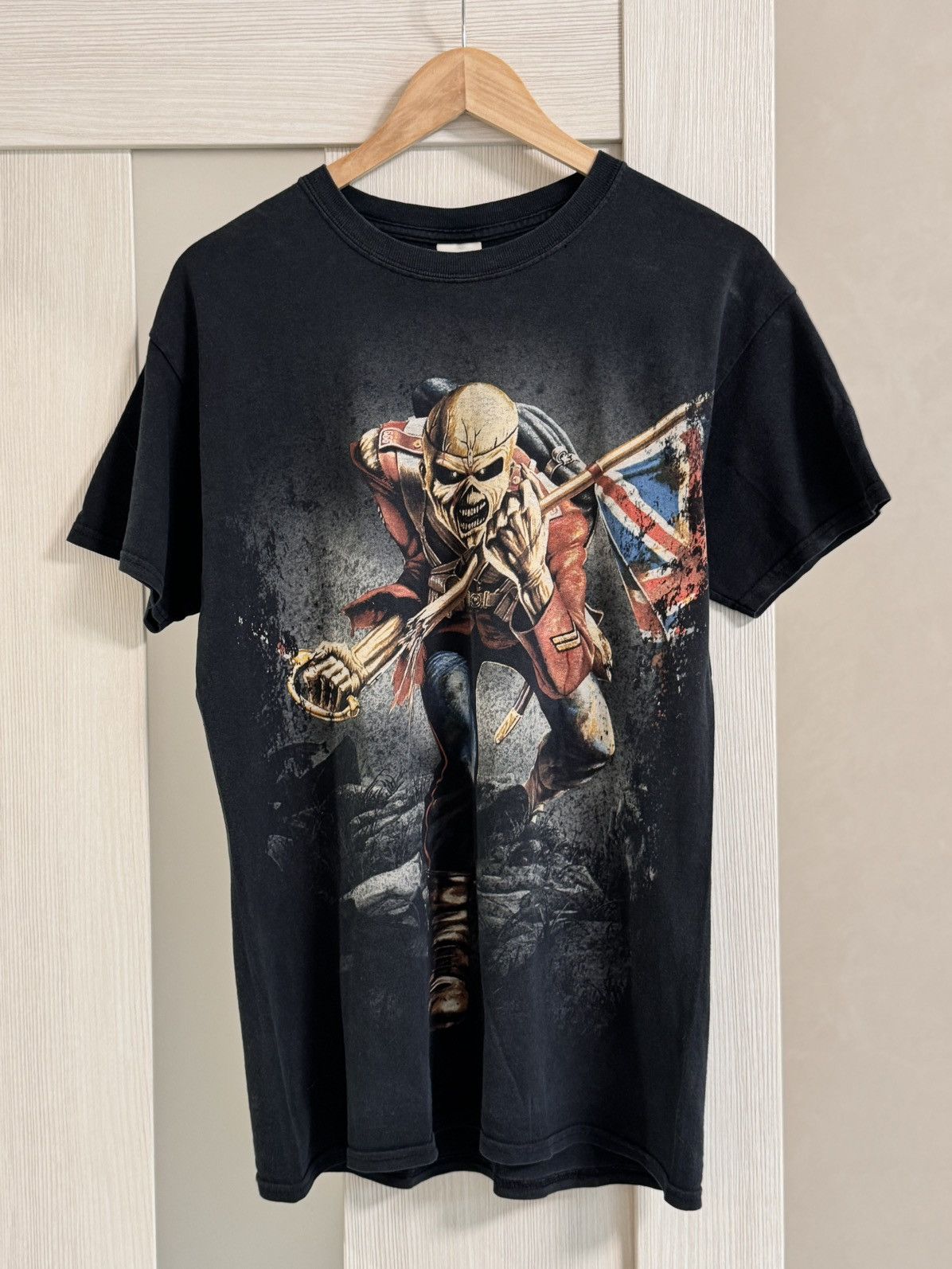 Band Tees × Iron Maiden × Vintage vintage iron maiden shirt front and back graphic Size US L / EU 52-54 / 3 - 2 Thumbnail