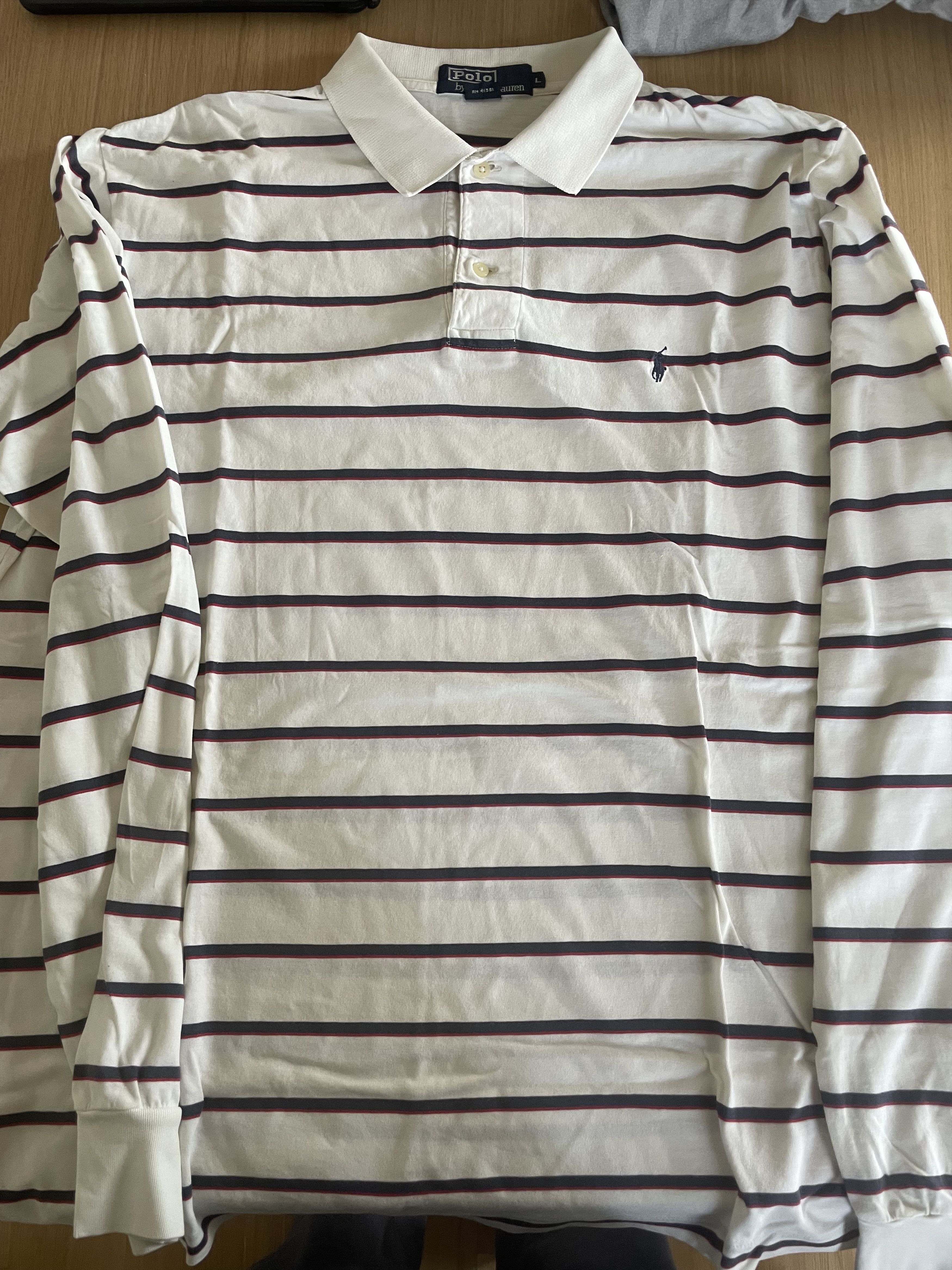 Polo Ralph Lauren Polo Ralph Lauren Poloshirt Longsleeve Size US S / EU 44-46 / 1 - 3 Thumbnail