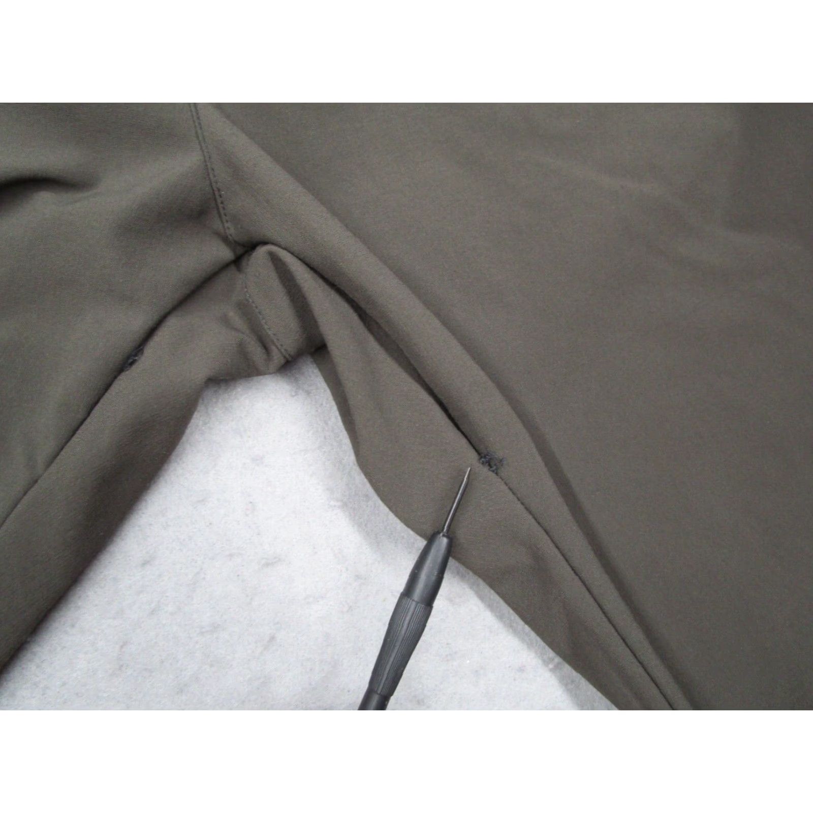 Vintage MINISTRY OF SUPPLY Pants Mens 32 Green Slim Fit Aviator Stretch Chino Work 32x33 Size US 32 / EU 48 - 4 Thumbnail