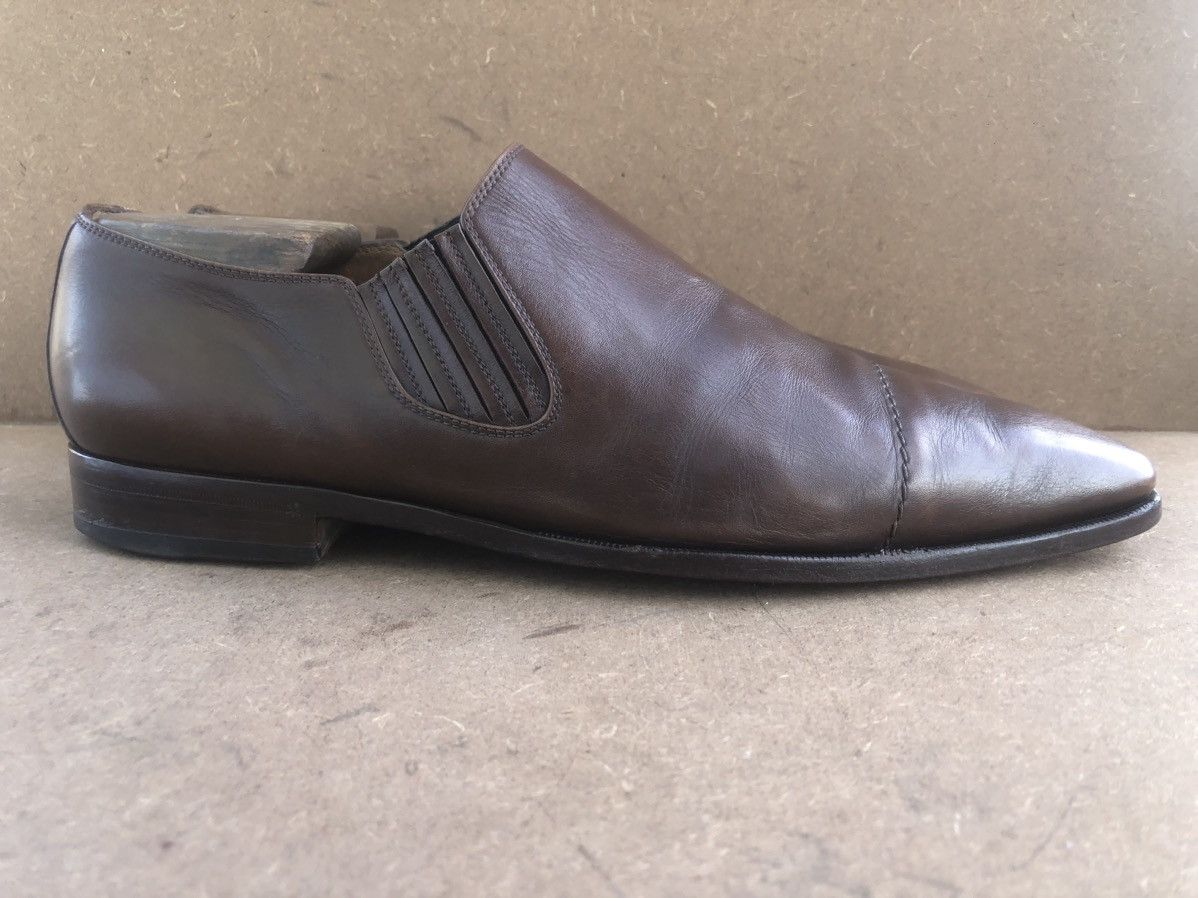 Gucci Gucci Brown Calfskin Leather Men’s Penny Loafers Size 8 Size US 8 / EU 41 - 5 Thumbnail