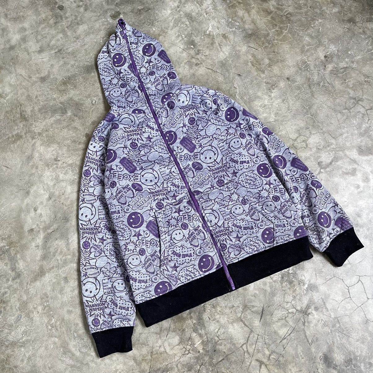 Hysteric Glamour 2000s Home Boys Hysteric Style Printed Full Zip Hoodie Size US M / EU 48-50 / 2 - 3 Thumbnail