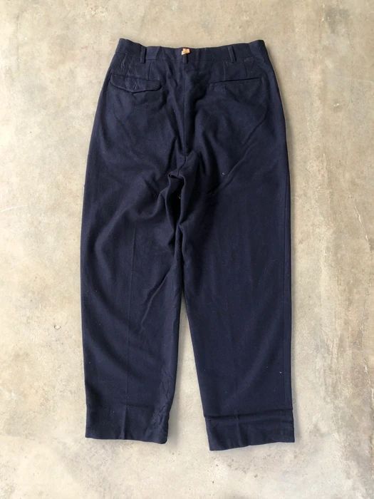 Japanese Brand INSIGNIAS Wool Gabardine Pant Inspired Issey Miyake Size US 32 / EU 48 - 5 Thumbnail