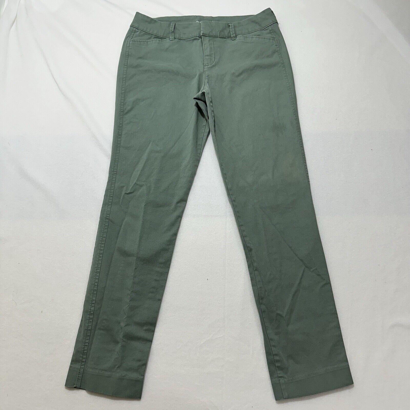 Old Navy Old Navy Pixie Pants 2 Regular Skinny Leg Green 26" Inseam Size 26" / US 2 / IT 38 - 1 Thumbnail