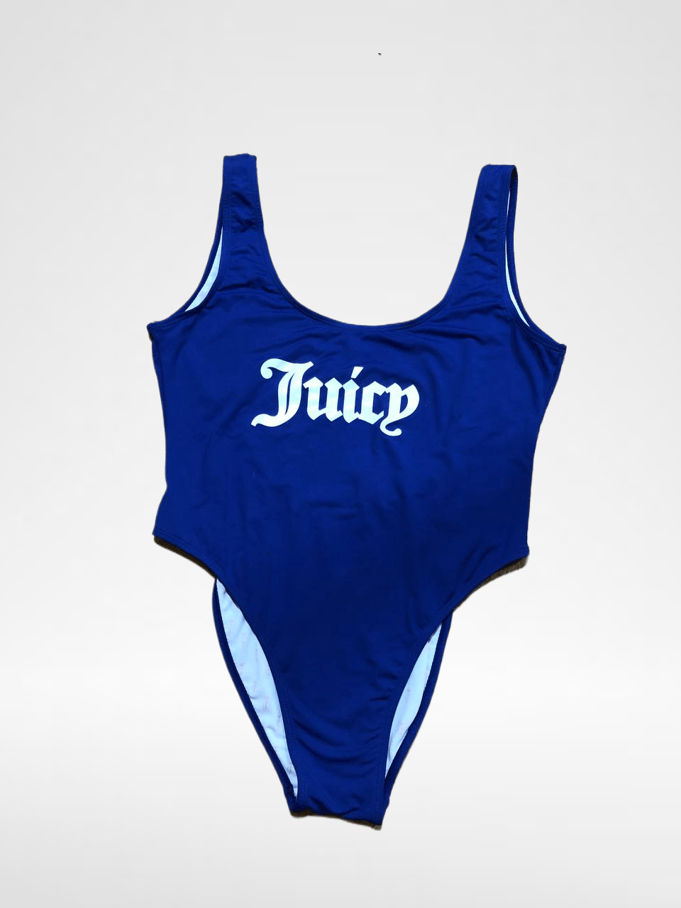 Juicy Couture Swimsuit Blue Big Print Juicy Couture Vintage Size ONE SIZE - 1 Thumbnail