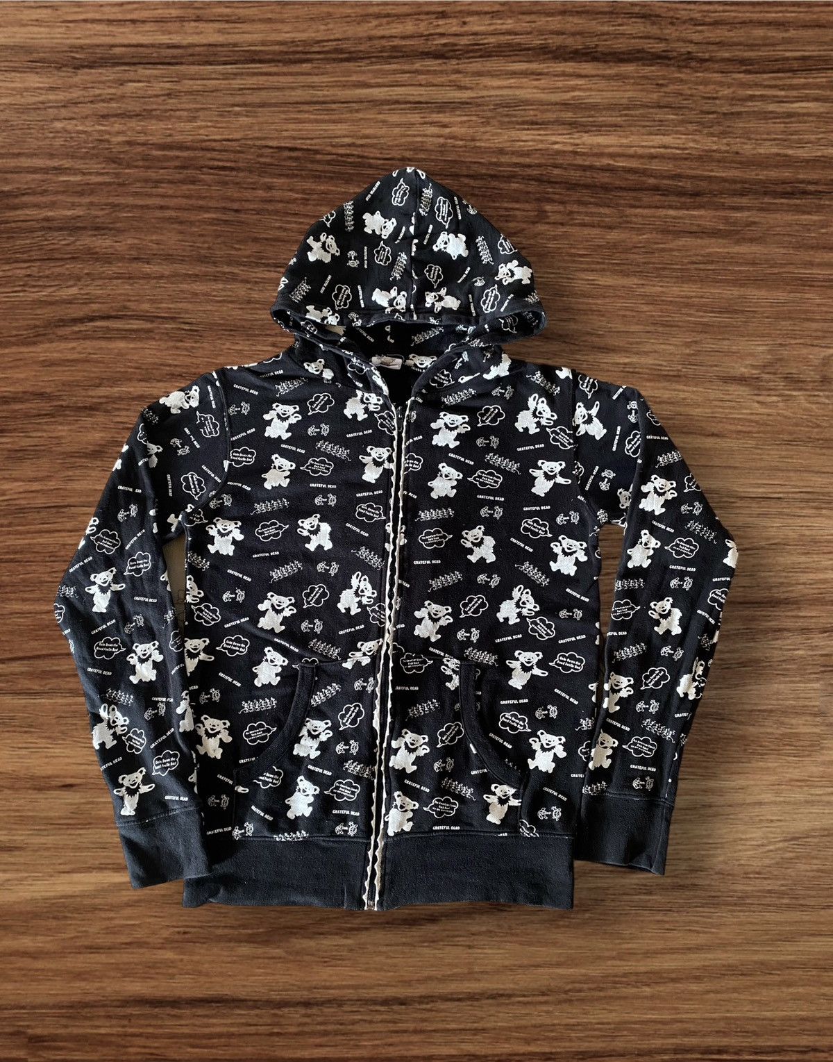 Band Tees 🔥RARE🔥🔥Vintage Y2k Grateful Dead Fullprint Zipper Hoodie Size US S / EU 44-46 / 1 - 1 Thumbnail