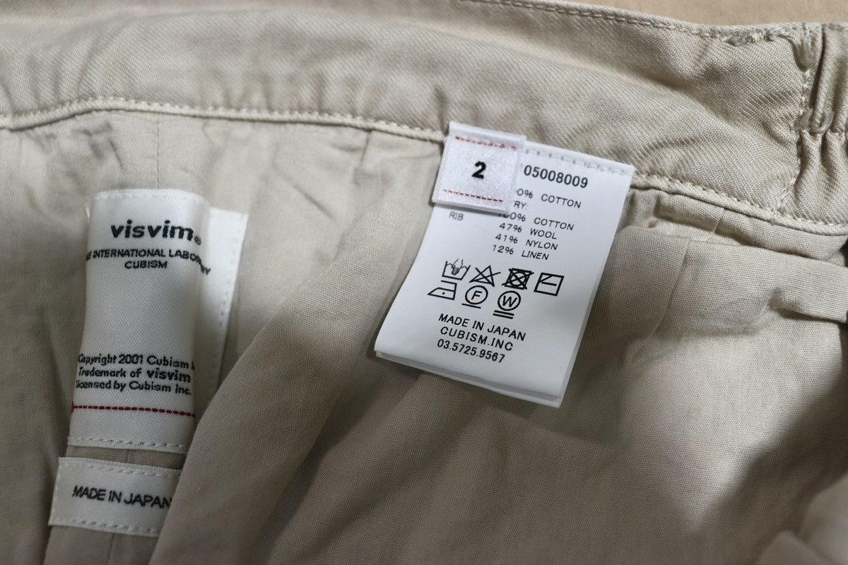 Visvim Visvim 24ss Carrol Chino Pants Dmgd Carroll Size US 34 / EU 50 - 10 Thumbnail
