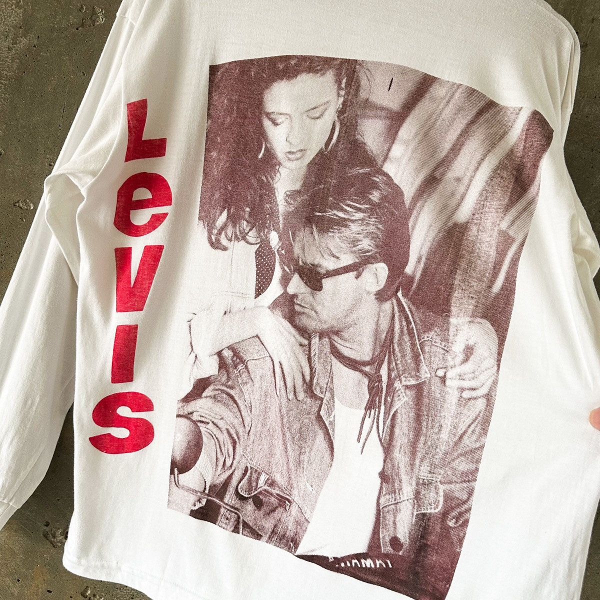 Vintage 90’s Levi’s “A Loose Interpretation” Long Sleeve Shirt Size US M / EU 48-50 / 2 - 1 Thumbnail