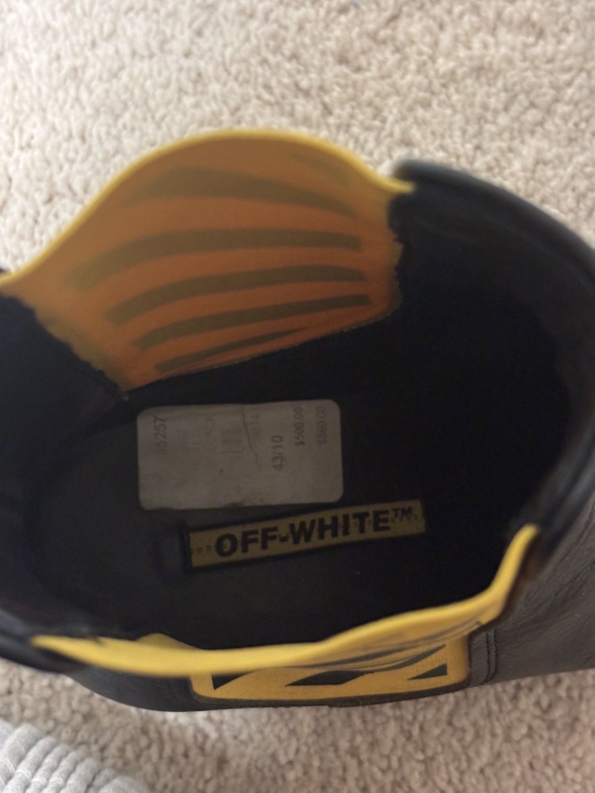 Off-White Chelsea Boot Size US 10 / EU 43 - 6 Thumbnail