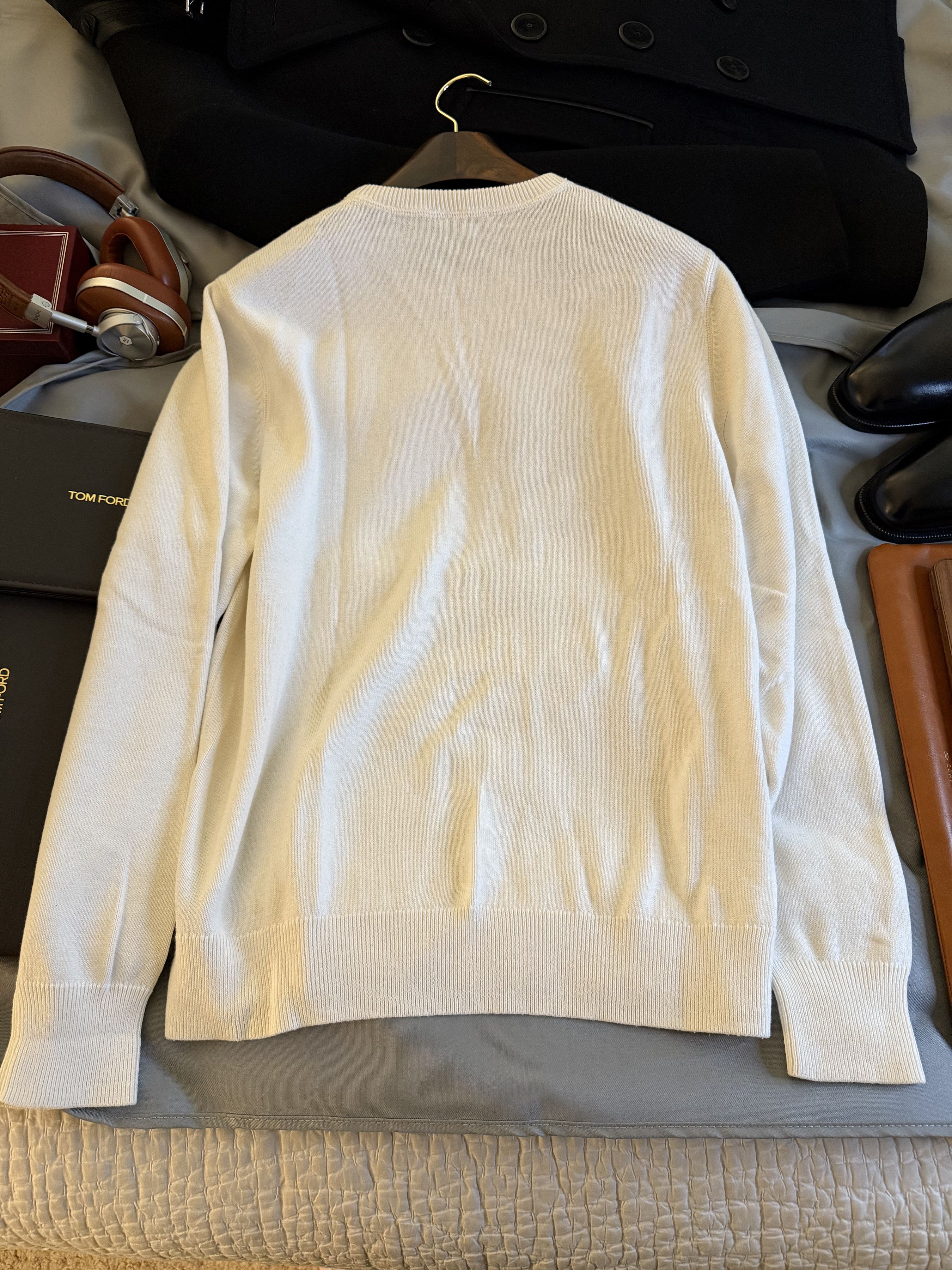 Todd Snyder Best Dressed Rare $250 w/tax Elevated Cotton Cashmere Knit Size US L / EU 52-54 / 3 - 11 Thumbnail